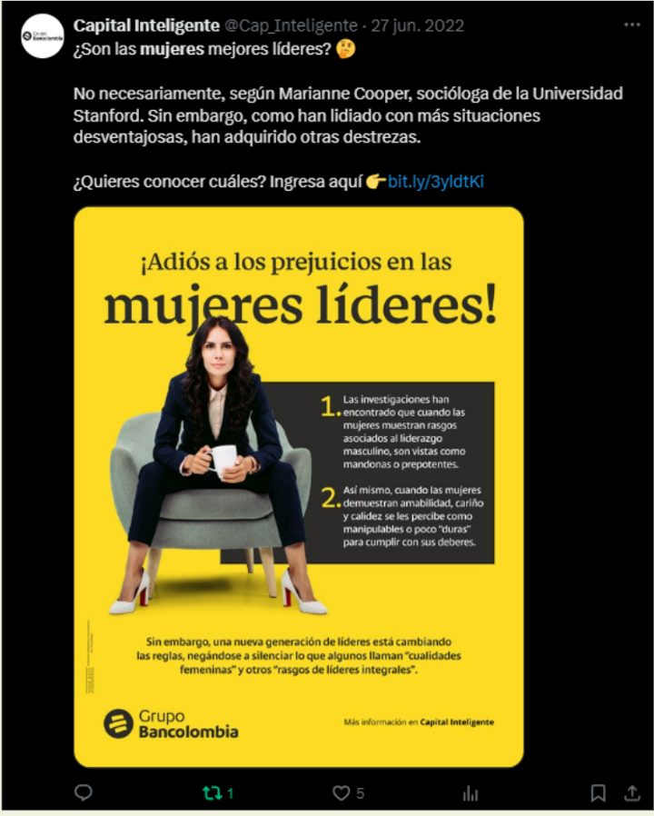 Adiós a los prejuicios en las mujeres líderes