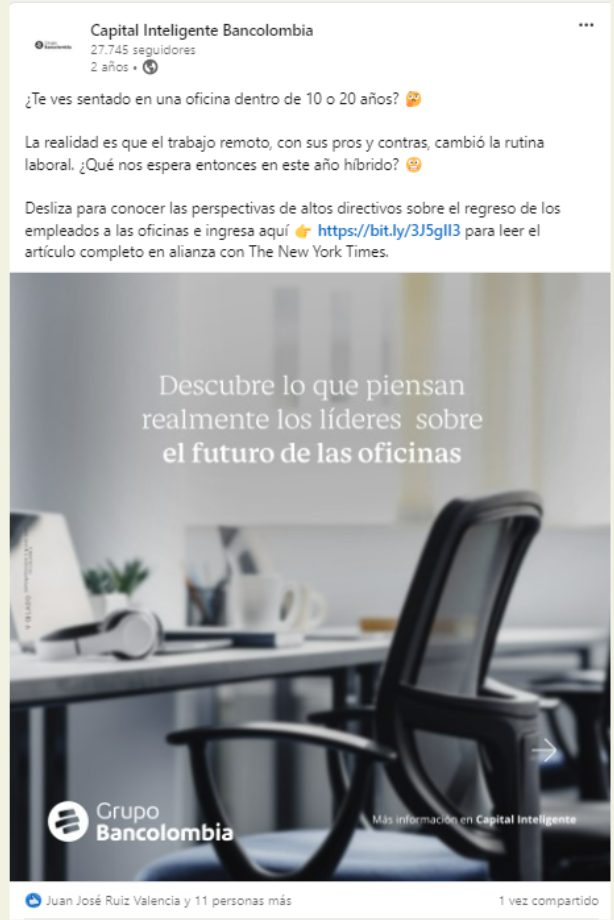 El futuro de las oficinas