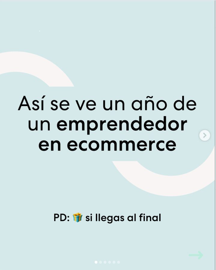 Un año de un emprendedor en ecommerce